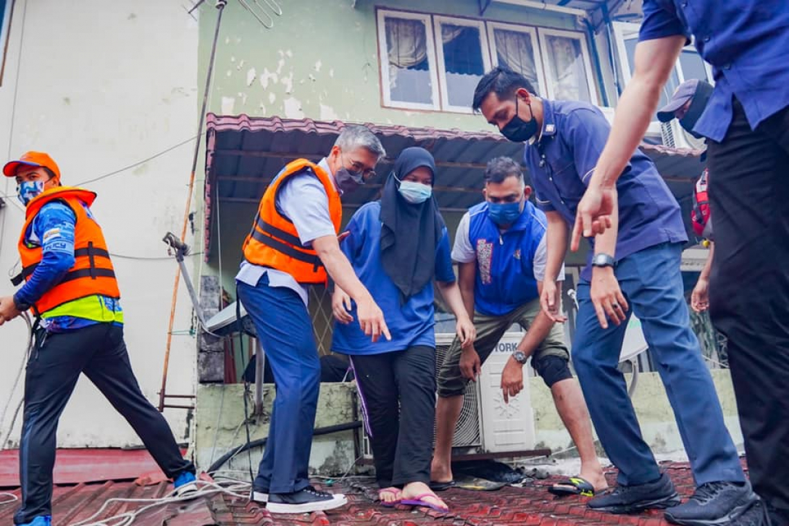 Sesi Turun Padang Ke Kawasan Banjir